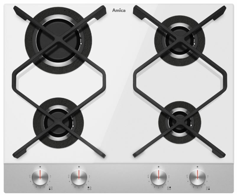 Płyta gazowa AMICA PG6711SRW Q-TYPE Biały