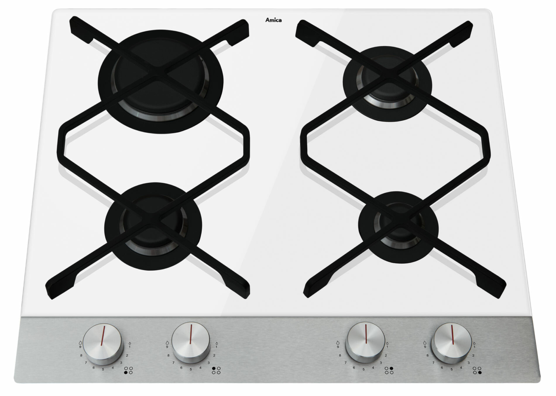 Płyta gazowa AMICA PG6711SRW Q-TYPE Biały