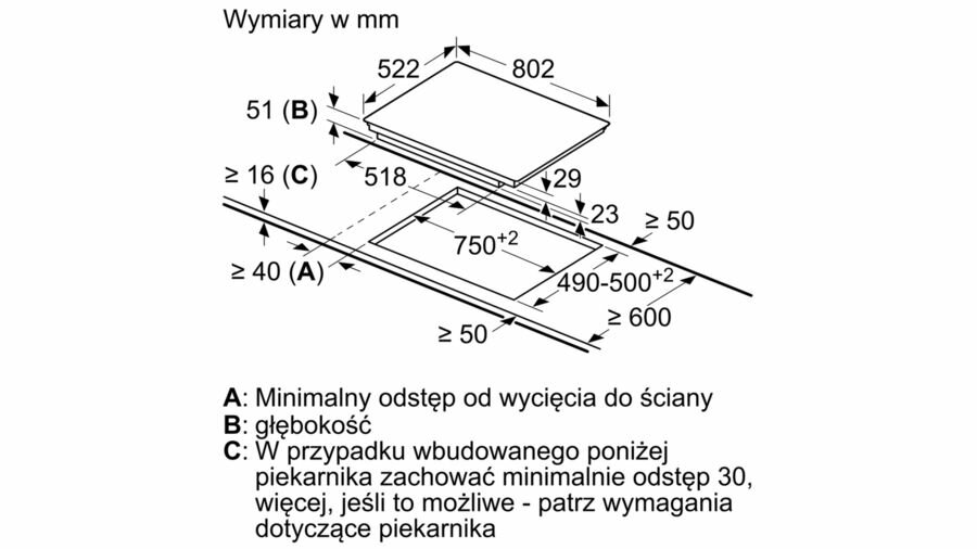 Płyta BOSCH PVS851FB5E
