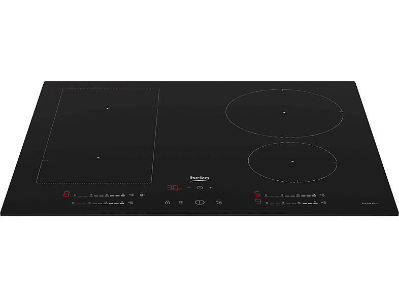 Płyta indukcyjna BEKO HII64730UFT łączenie pól - IndyFlex HobToHood PowerManagement 59cm Czarny – zdjęcie 3