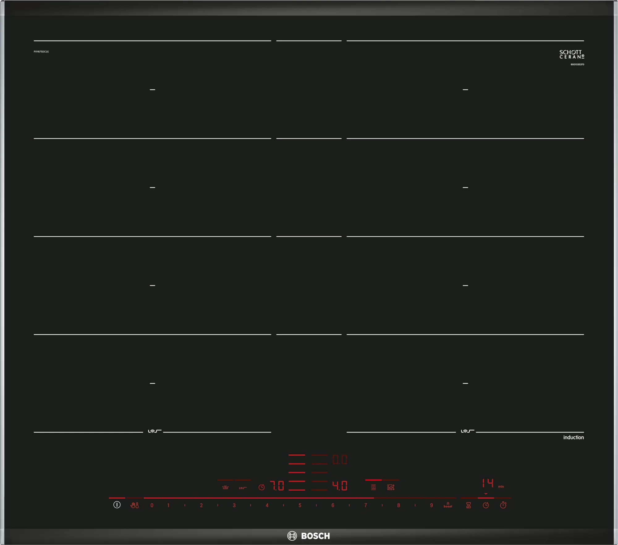 Płyta indukcyjna BOSCH PXY675DC1E Serie 8