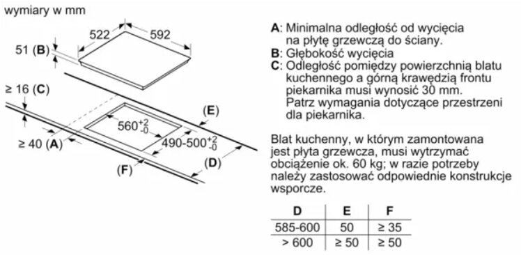 Płyta indukcyjna SIEMENS EU611BEB5D