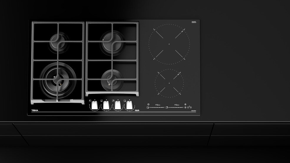 Płyta indukcyjno-gazowa TEKA JZC 96342 BBC BK