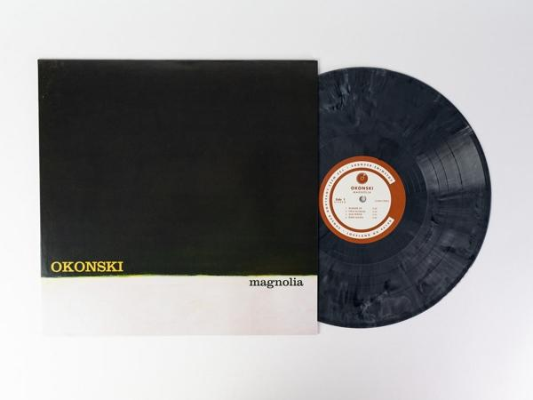 Grey MAGNOLIA Okonski (Dark Vinyl) Marble - (Vinyl) -