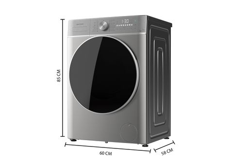 Lavadora secadora - Cecotec Bolero Wash&Dry 10680 Inverter B, 10 kg/6 kg,  1400 rpm, Motor Inverter Plus, Detector de carga, White
