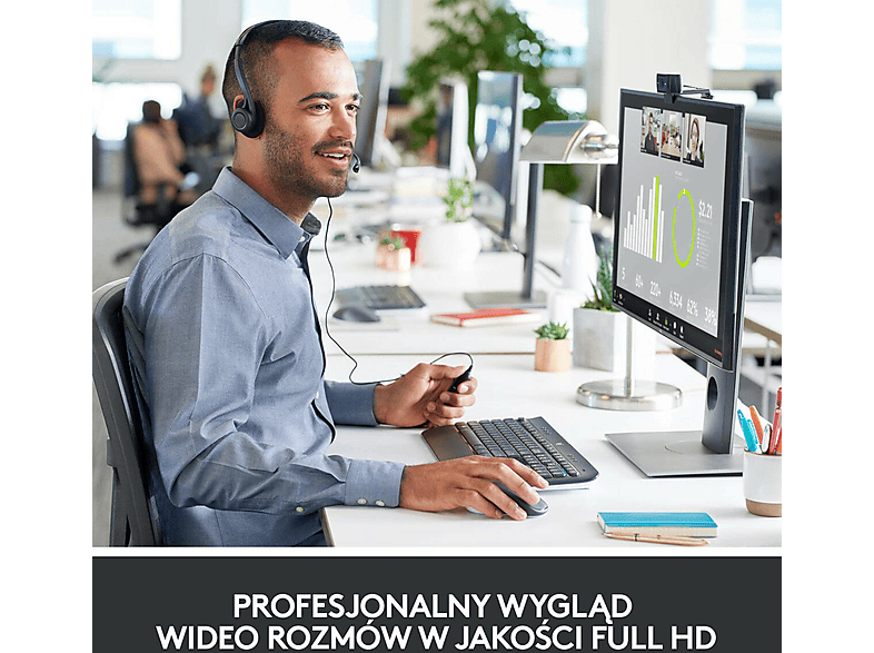 Kamera internetowa LOGITECH HD Pro C920 960-001055 USB-A - 1080p – zdjęcie 2