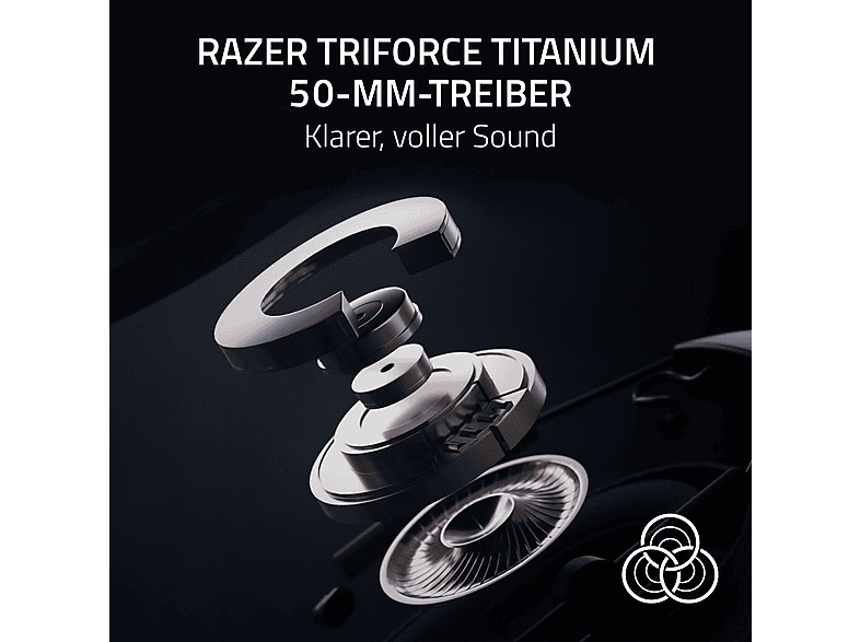 Thumbnail - RAZER BlackShark V2 HyperSpeed, Over-ear Gaming Headset Bluetooth Schwarz