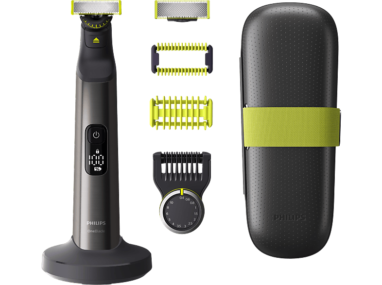 Philips Norelco OneBlade - Recortadora y rasuradora eléctrica para el  rostro y el cuerpo