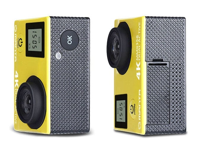 Kamera sportowa MANTA MM9358 4k z dwoma ekranami DUAL ACTIV