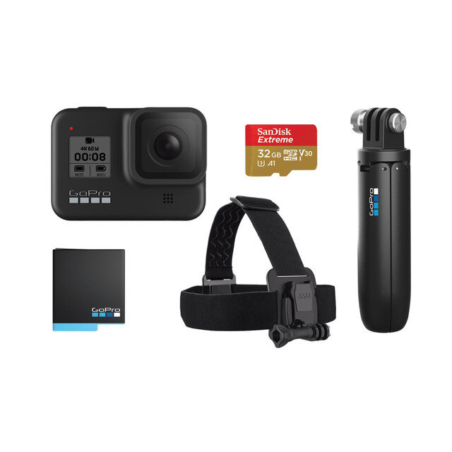 Kamera GOPRO HERO8 Black Holiday Bundle