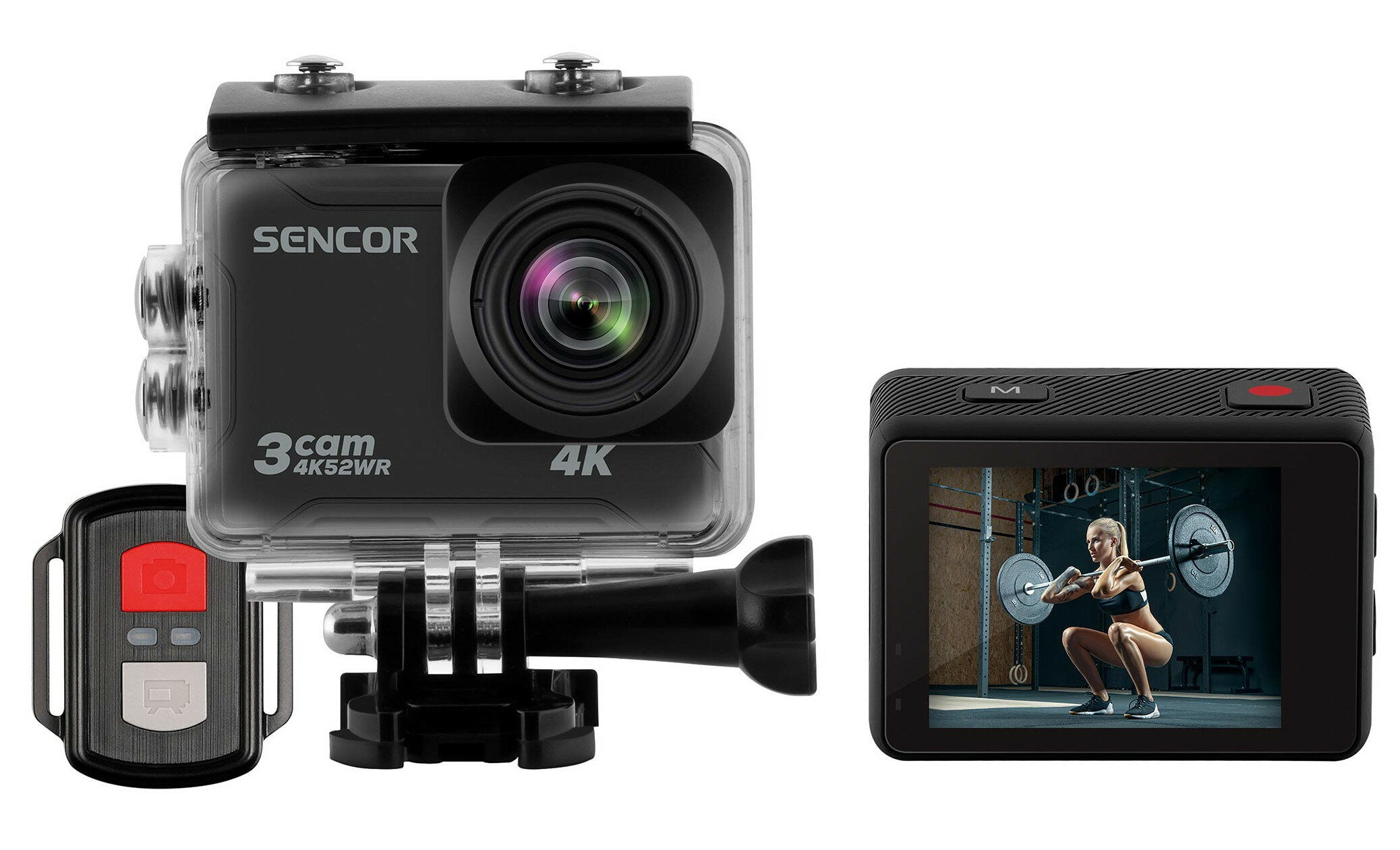 Kamera sportowa SENCOR 3CAM 4K52WR