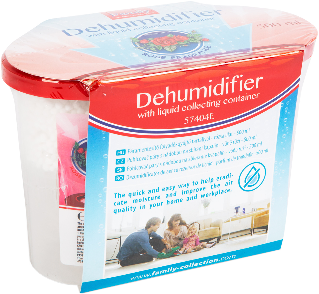 FAMILY 57404E Páramentesítő folyadékgyűjtő tartállyal, rózsa, 500 ml