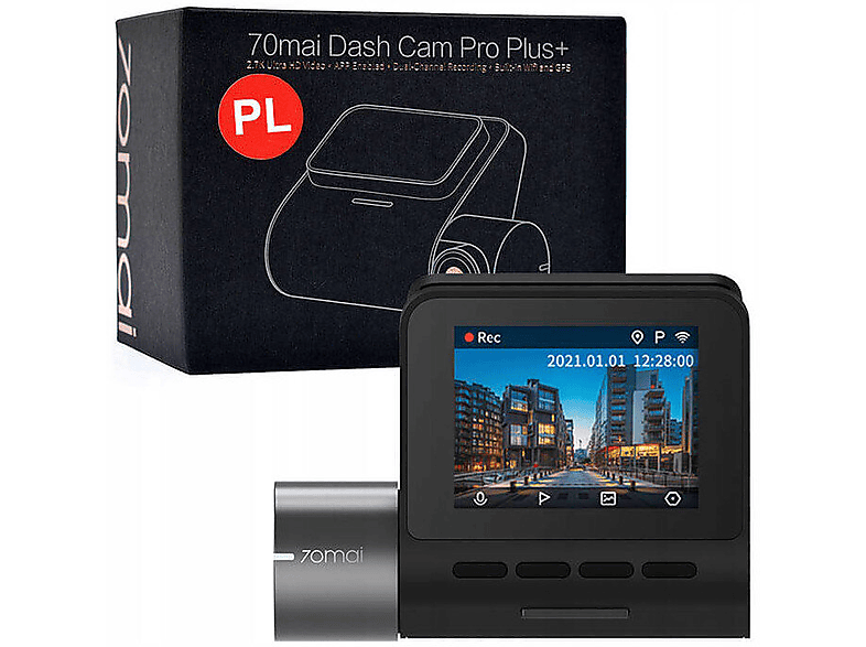 Wideorejestrator 70mai A500S Dash Cam Pro Plus+ 2.7K – zdjęcie 2
