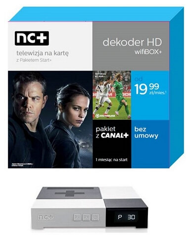 Tuner CYFROWY DOM SAGEMCOM DSIW74 Start+ 1M telewizja na kartę