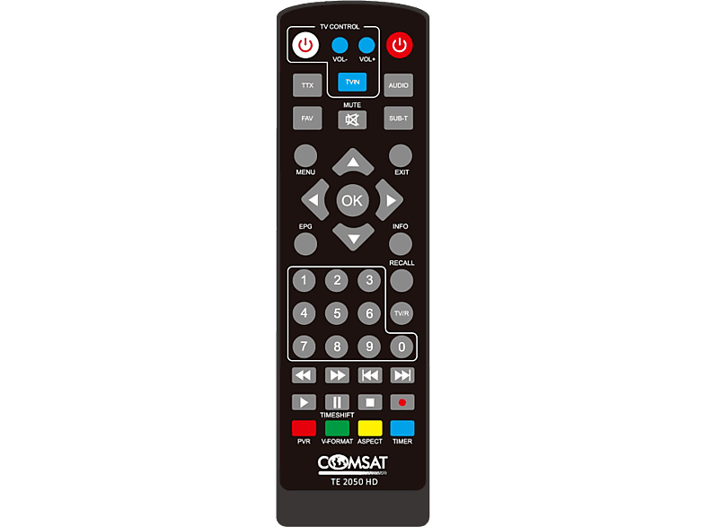 Tuner TV COMSAT DVB-T2 HEVC TE 2050 HD – zdjęcie 2