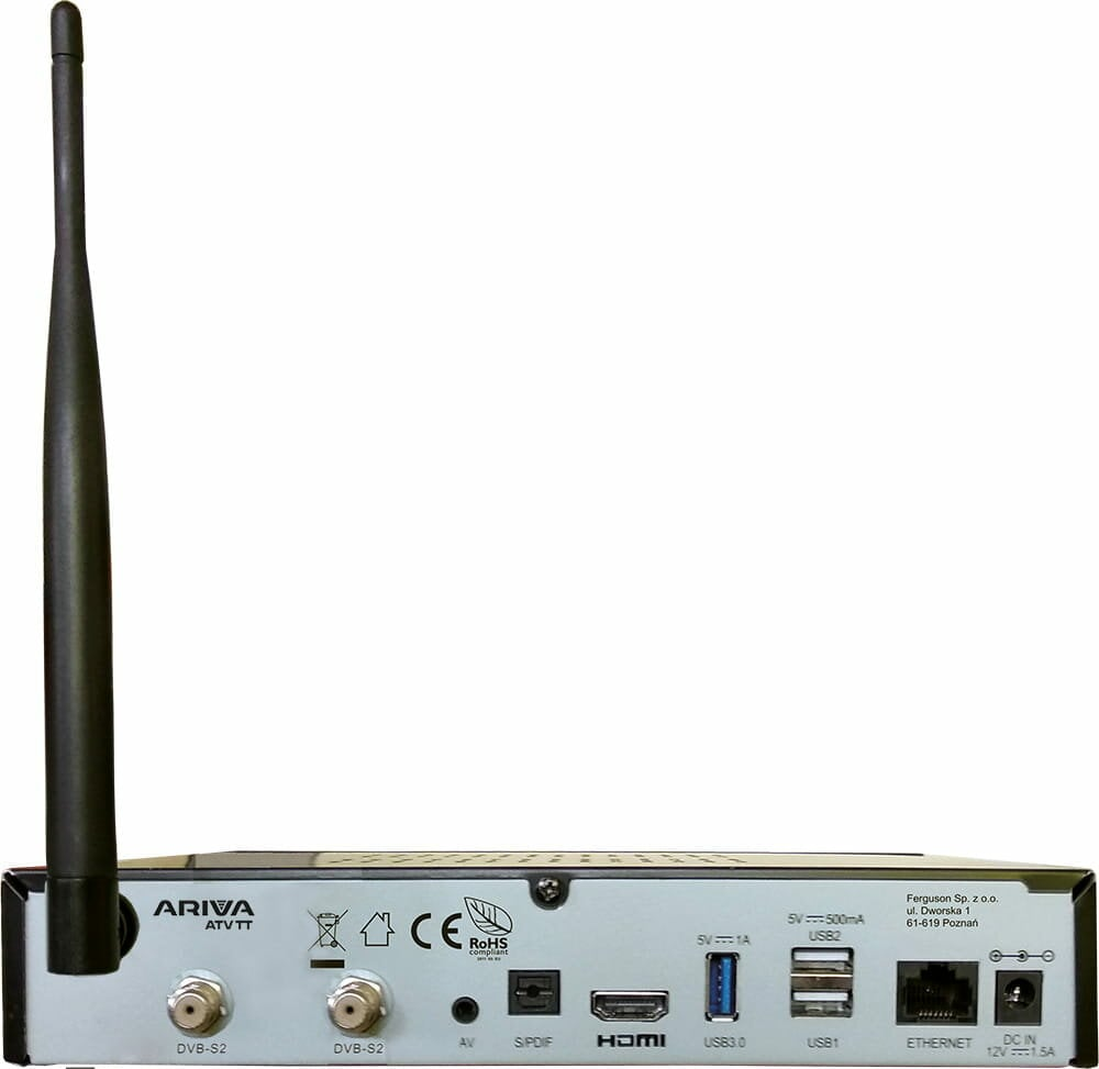 Tuner FERGUSON Ariva ATV TT Twin Tuner + pilot SR410