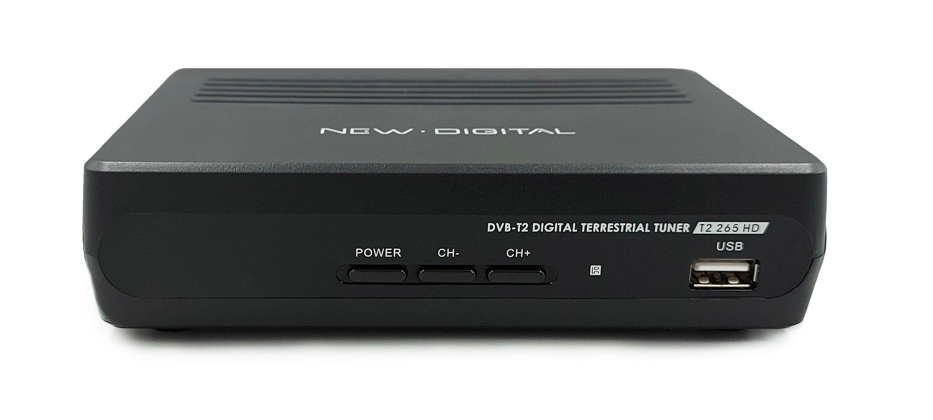 Tuner TV NEW DIGITAL T2 265 HD