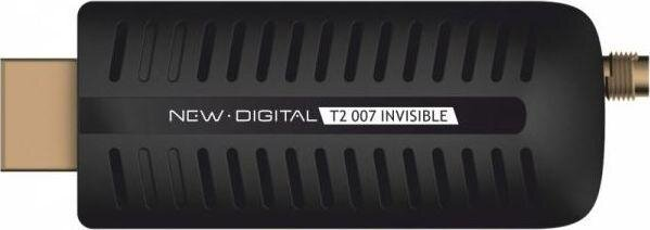Tuner TV NEW DIGITAL DVB-T2 007 Invisible