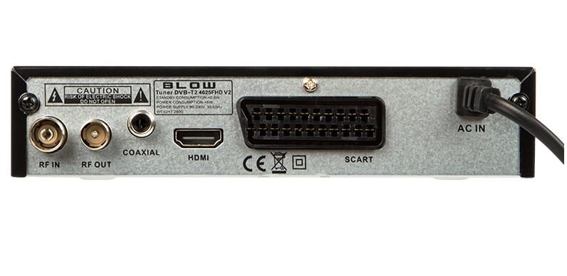 Tuner dekoder DVB-T2 BLOW 4625FHD H.265