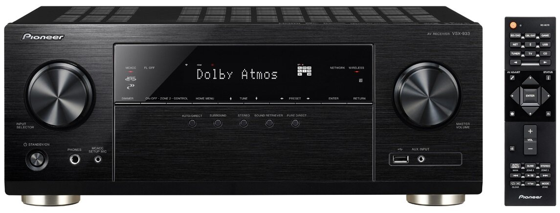 Amplituner PIONEER VSX-933 Czarny