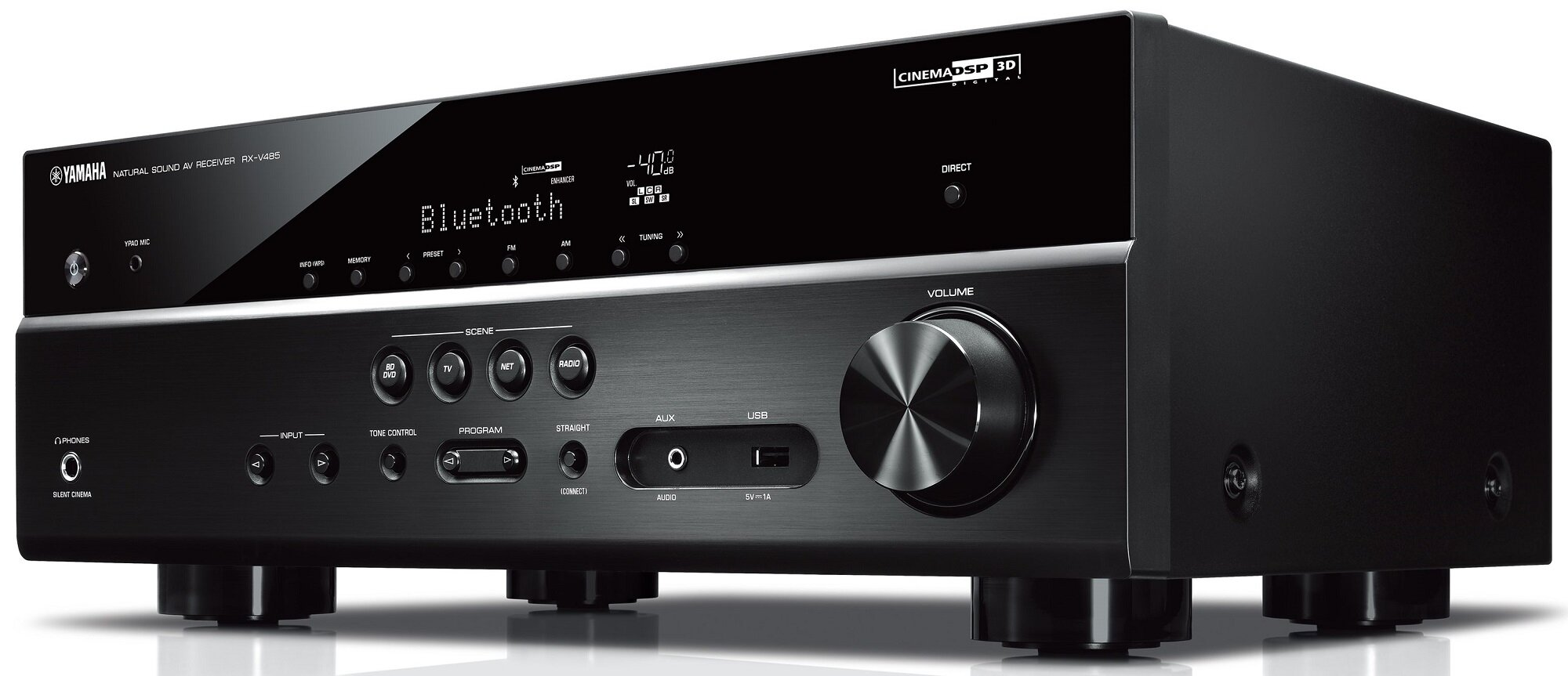 Amplituner YAMAHA RX-V485 Czarny