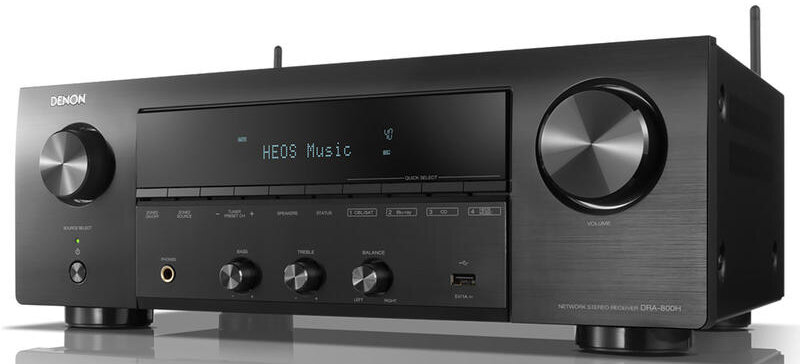 Amplituner stereofoniczny DENON DRA-800H Czarny