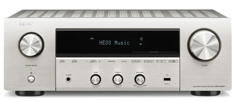 Amplituner stereofoniczny DENON DRA-800H Premium srebrny
