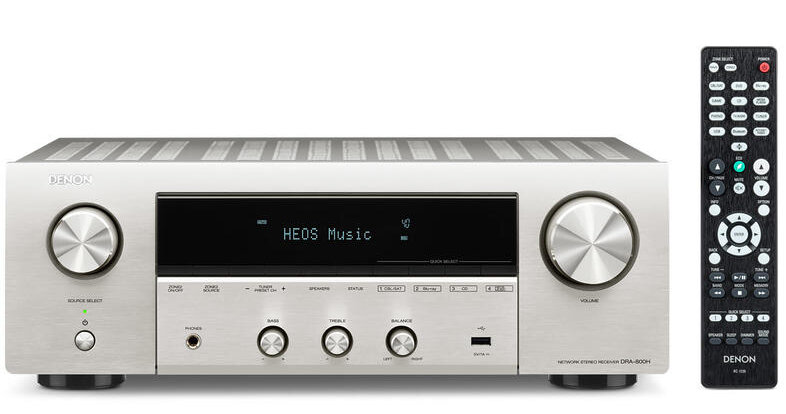 Amplituner stereofoniczny DENON DRA-800H Premium srebrny