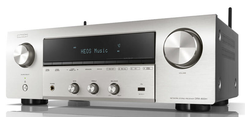 Amplituner stereofoniczny DENON DRA-800H Premium srebrny
