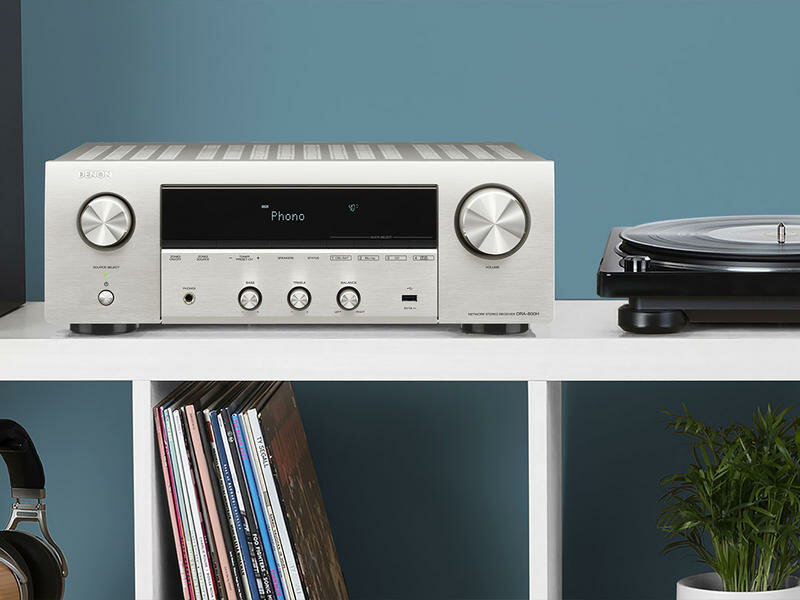 Amplituner stereofoniczny DENON DRA-800H Premium srebrny