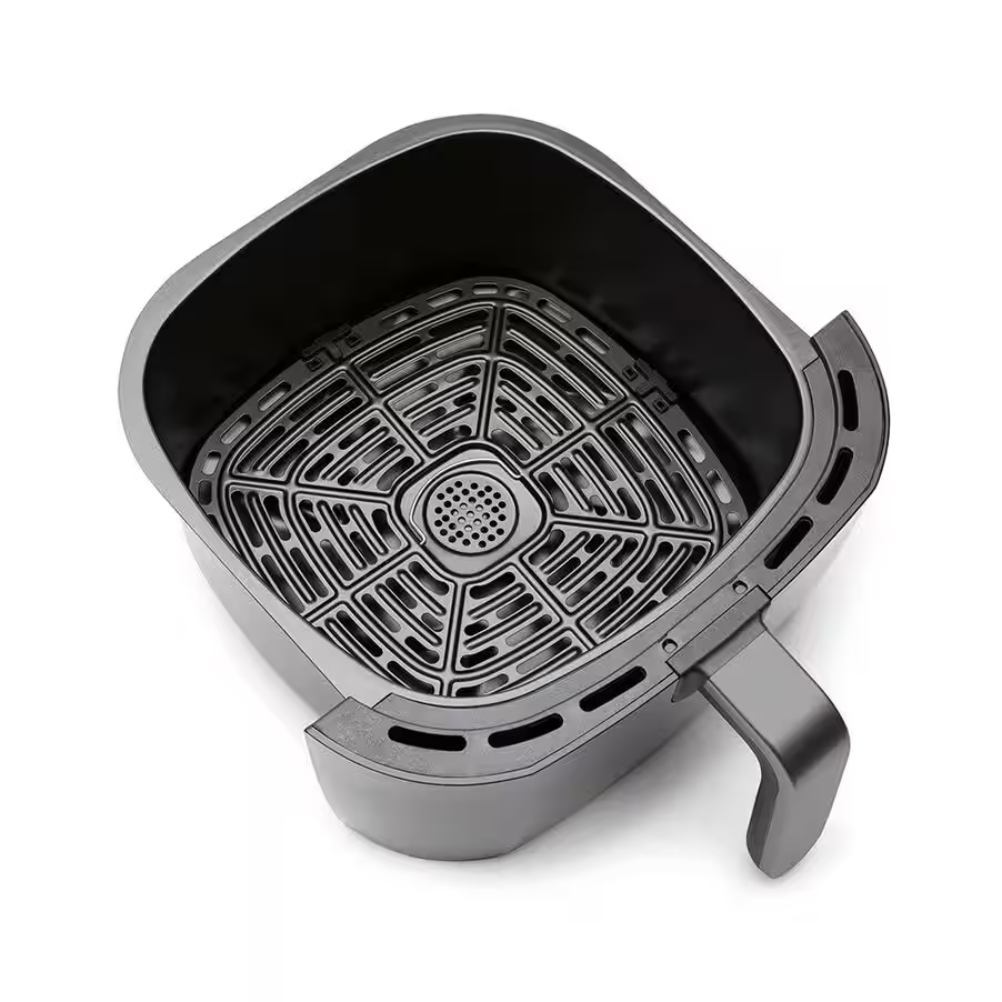 Freidora de aire - nutribullet XXL Digital Air Fryer, Doble resistencia, 1800 W, 7 l, 8 modos cocción, Convección vortex 360, Negro