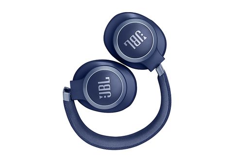 Auriculares inalámbricos  JBL Live 770, Cancelación ruido adaptativa,  Autonomía 65h, Bluetooth, Azul