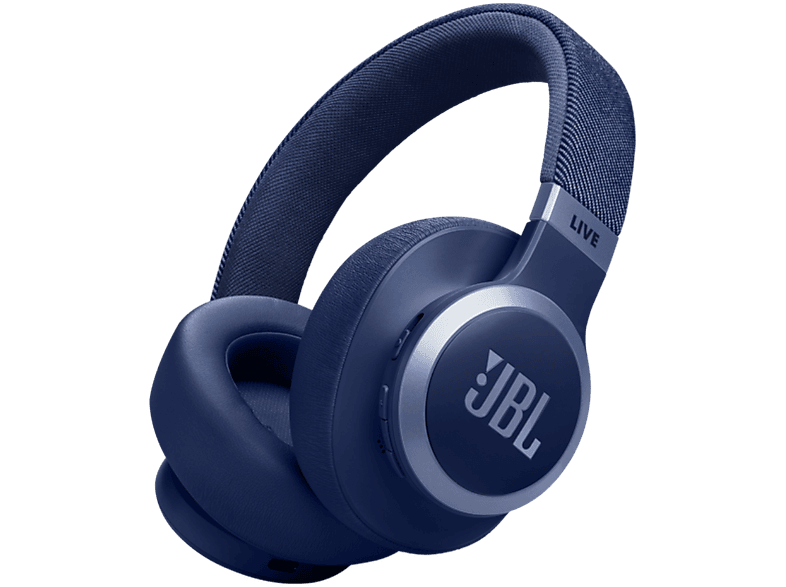 Auriculares inalámbricos  JBL Live 770, Cancelación ruido adaptativa,  Autonomía 65h, Bluetooth, Azul