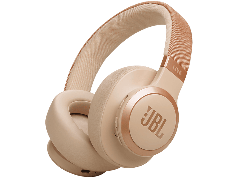 Auriculares inalámbricos  JBL T760BTNC, De diadema, Bluetooth 5.0,  Autonomía 35 h, JBL Pure Bass, Blanco