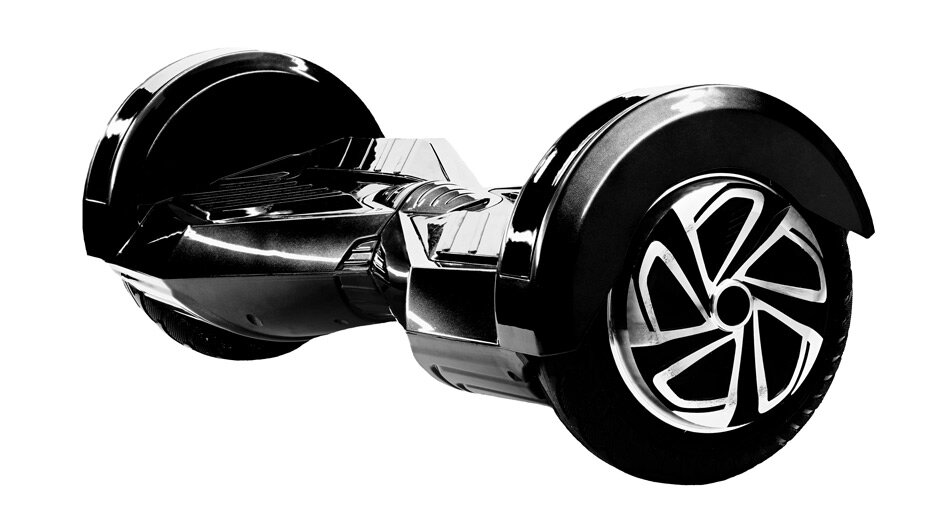 Elektryczna deskorolka SKYMASTER 2 Wheels 8 BT Speaker Czarny