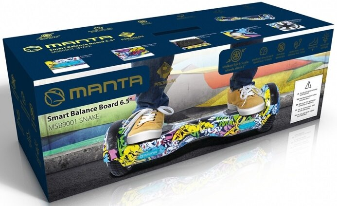 Elektryczna deskorolka MANTA MSB9001 Snake