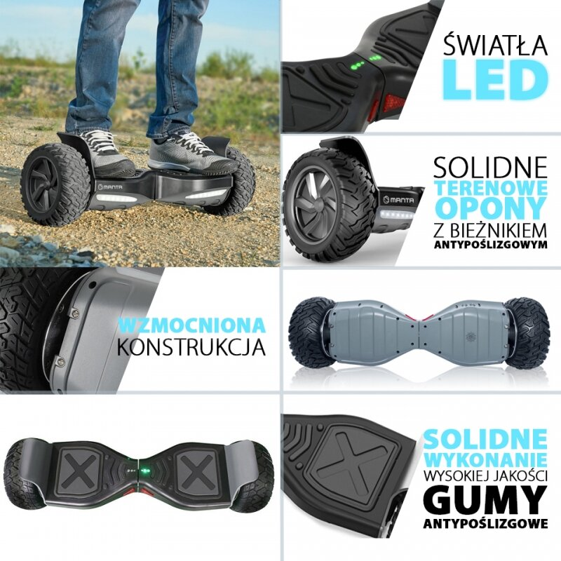 Elektryczna deskorolka MANTA MSB9023 Off Road