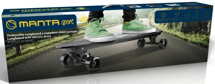 Elektryczna deskorolka MANTA MSB9020 Longboard