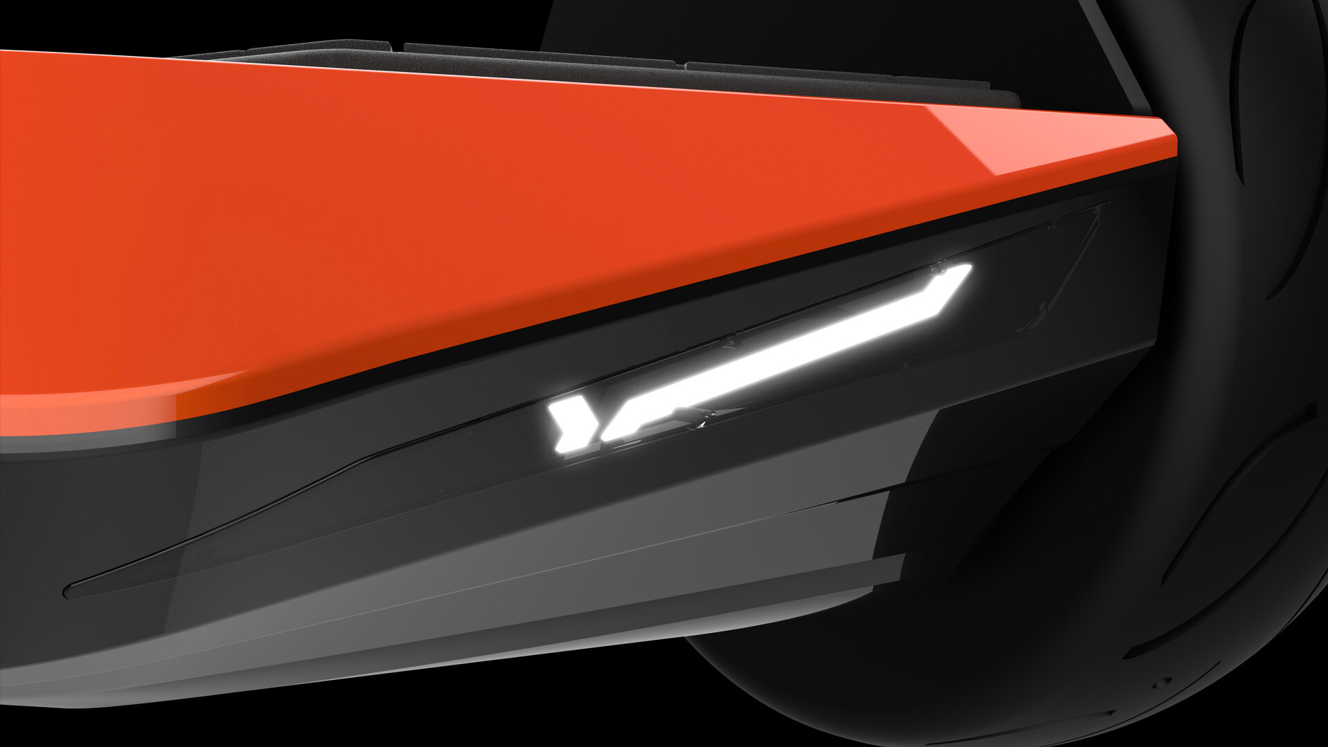 Elektryczna deskorolka TWODOTS Lamborghini Pomarańczowy