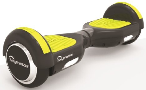 Elektryczna deskorolka SKYMASTER Wheels 6 Dual Smart Czarno-żółty