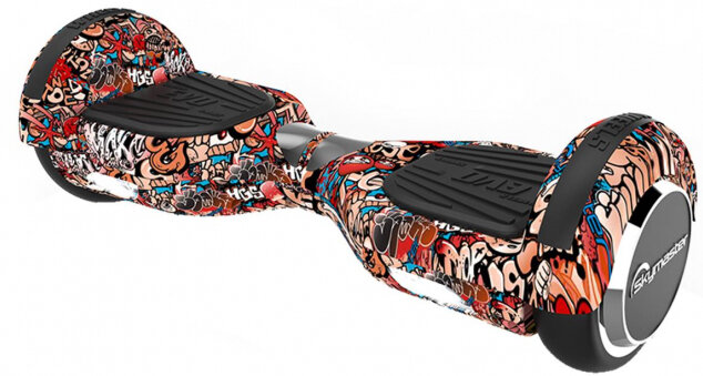 Elektryczna deskorolka SKYMASTER Wheels 7 Evo Smart Graffiti brawl