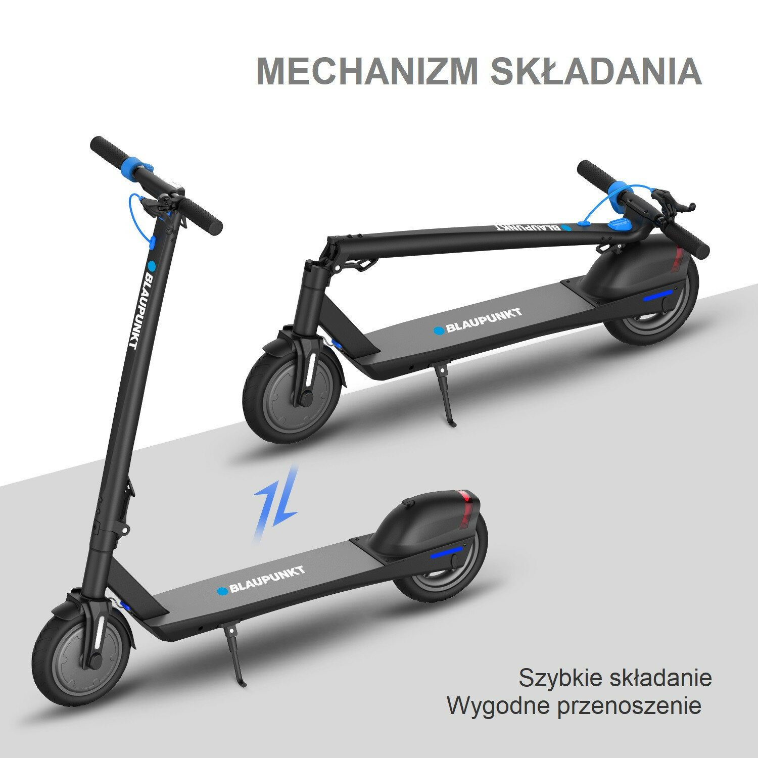 Hulajnoga elektryczna BLAUPUNKT ESC608
