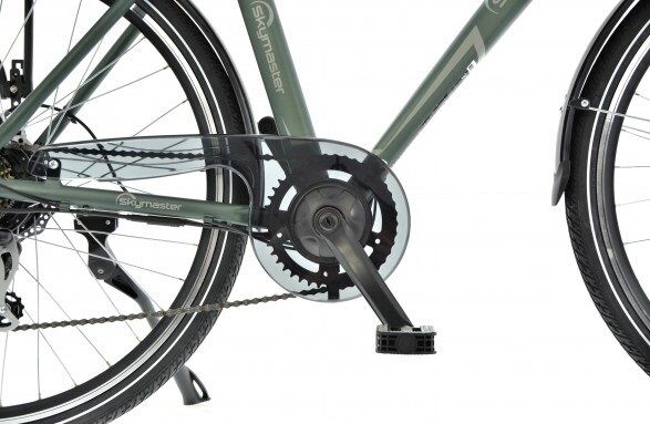 Rower elektryczny SKYMASTER Energy Trekking R1 28 Dark Green