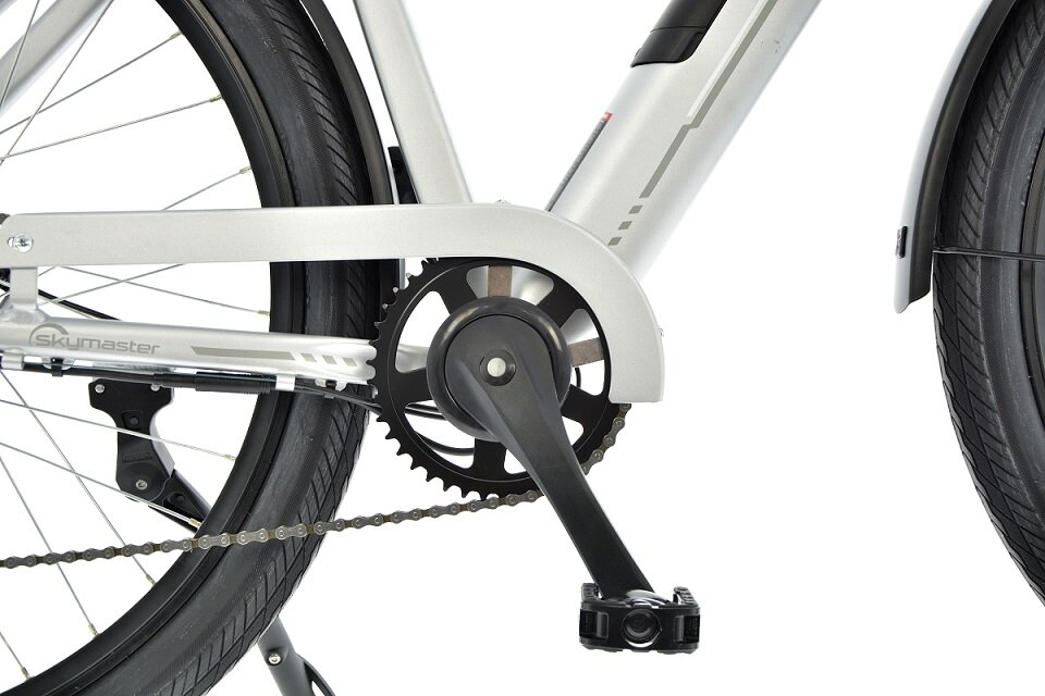 Rower elektryczny SKYMASTER Energy Trekking V2 Pro Jasnoszary