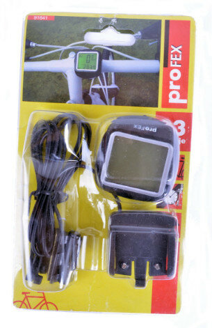 Licznik rowerowy PROFIX 23 funkcje z podświetleniem 91641
