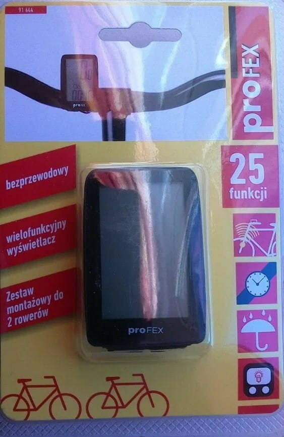 Licznik rowerowy PROFEX Bezprzewodowy