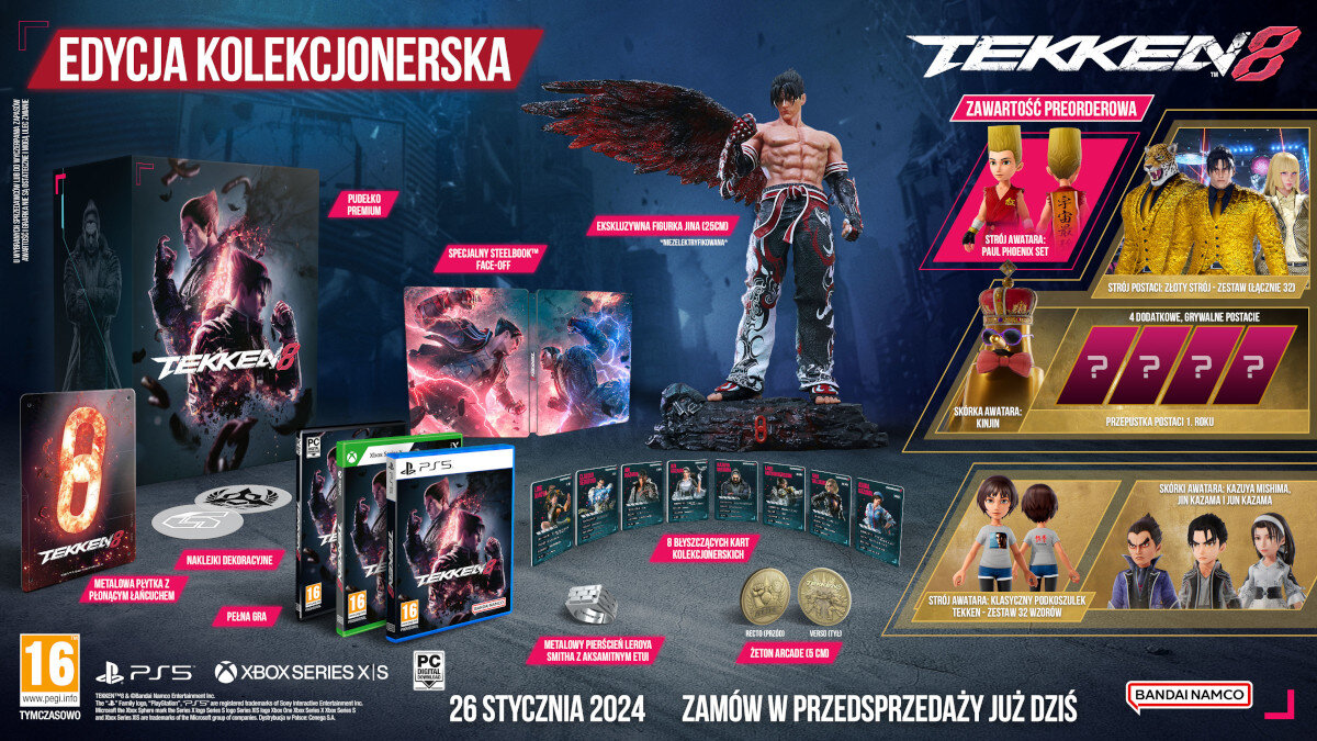 Gra PC Tekken 8 Edycja Kolekcjonerska