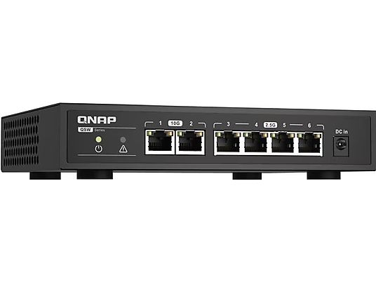 QNAP QSW-2104-2T - Switch (Schwarz)