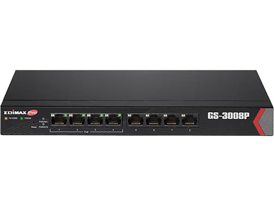 EDIMAX PRO GS-3008P - Switch (Nero)