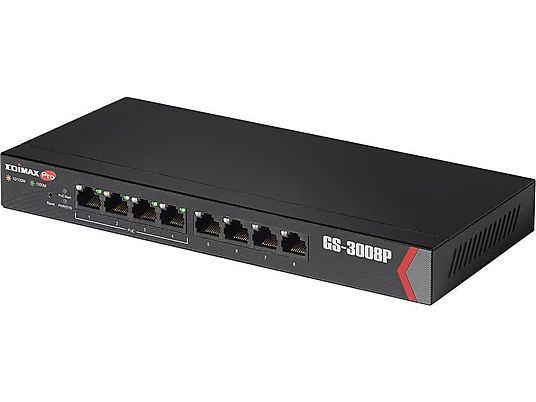 EDIMAX PRO GS-3008P - Switch (Noir)